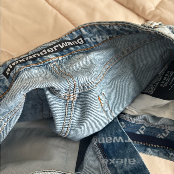 Alexander Wang Shorts Bite High Rise size 26 - Picture 3 of 4